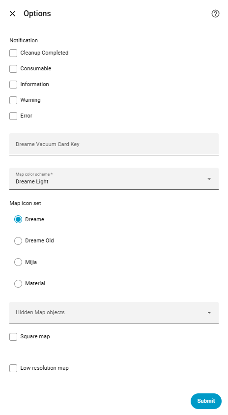 Configuration Options