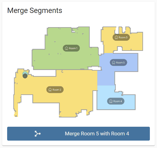 Merging rooms