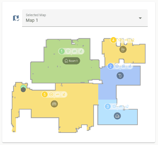 Multi-floor map support