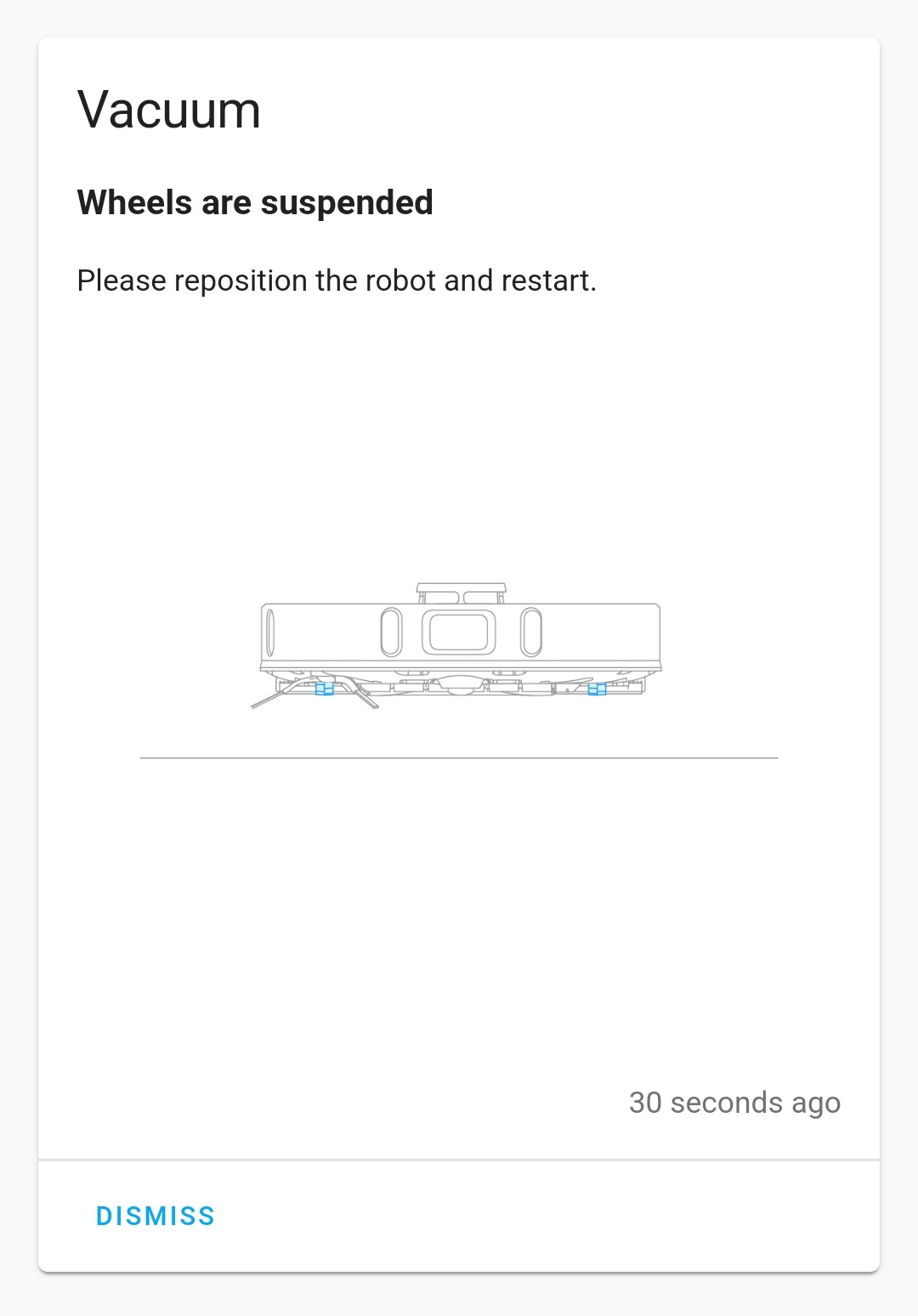 Error notification