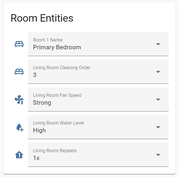 Room entities